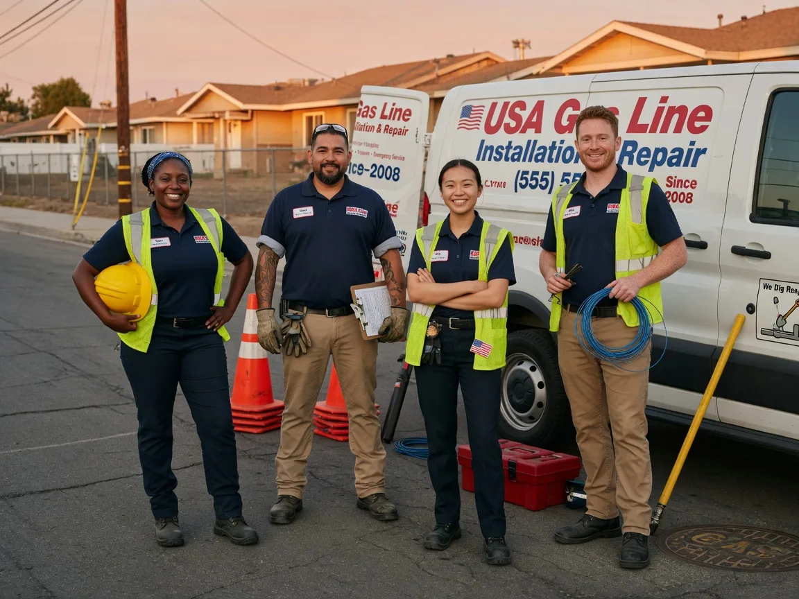 Gas Line Installation company in Olyphant, PA